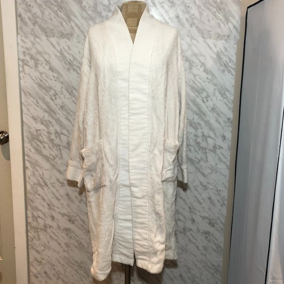 Hugo Boss Other - Vintage BOSS Hugo Boss Bath Robe White Small